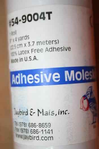 Used JAYBIRD & MAIS Adhesive Moleskin 54-9004T Used