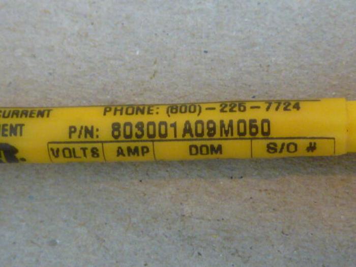 BRAD HARRISON / WOODHEAD Cable 803001A09M050 #32644