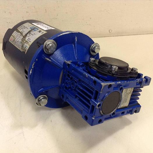 Used LEESON ELECTRIC CO Motor w/ Gear Reducer C4T17DC1F Used