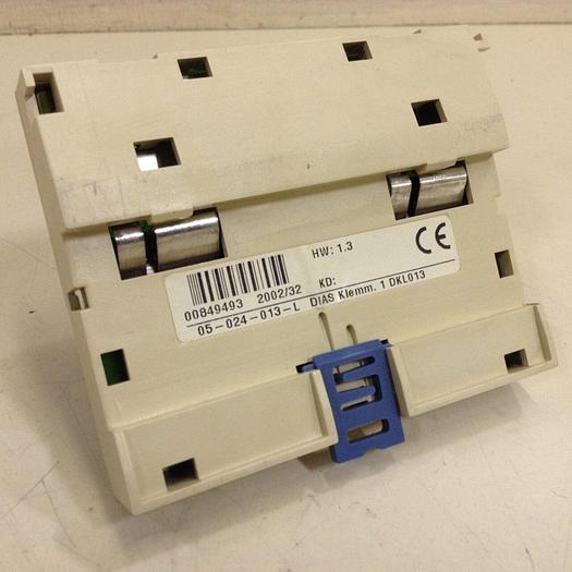 Used SIGMATEK Terminal Base Module DKL013 05-024-013-L #87639