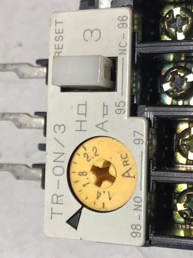 Used FUJI ELECTRIC Overload Relay TR-ON/3 TR13D #119090