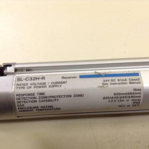 Used KEYENCE CORP Light Curtain Receiver SL-C32H-R #79663