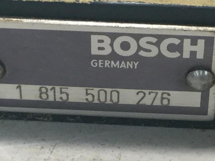 Used BOSCH Valve 1 815 500 276 #105811