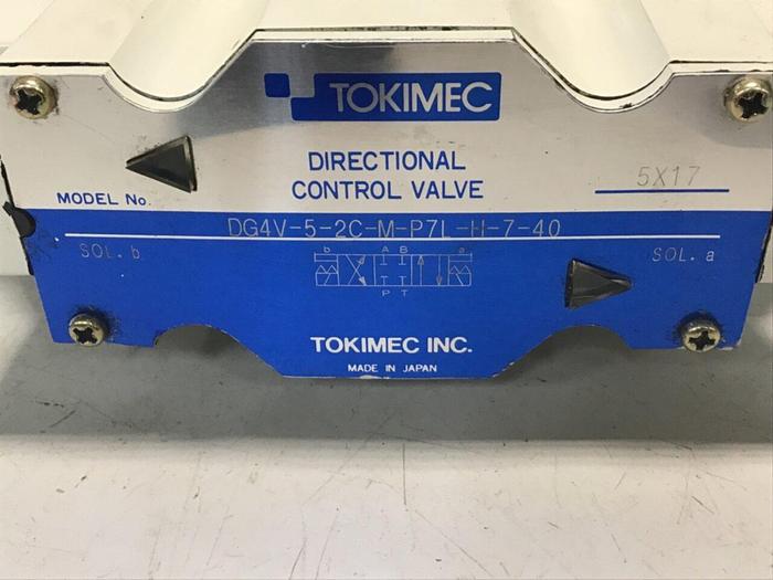 Used MIA / CANNOT BE LOCATED / VICKERS Directional Control Valve DG4V-5-2C-M-P7L-H-7-40 USED #132098