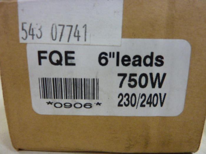 FQE 750 Watt Infrared Heating Element 0906 #58714