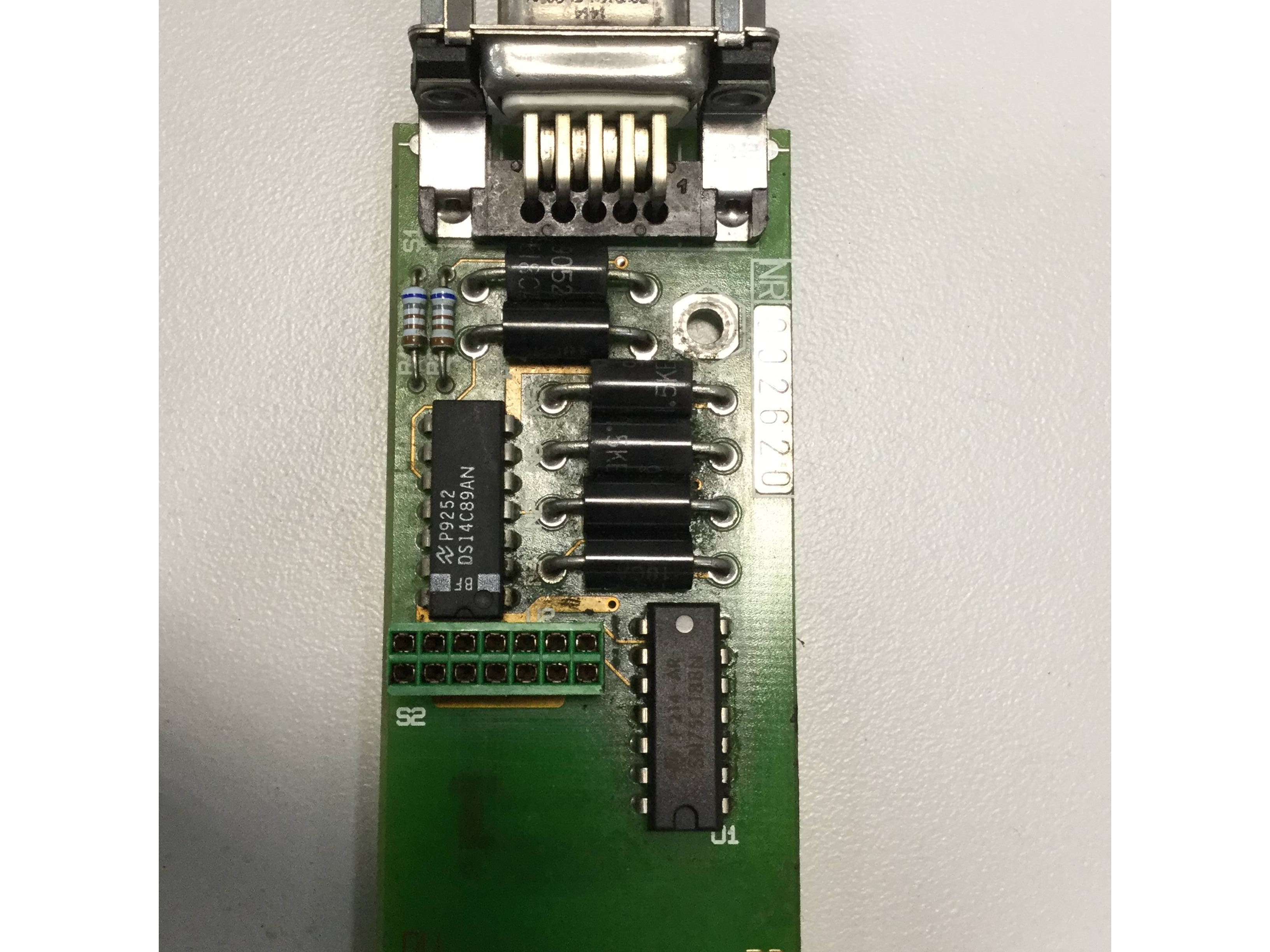 Used KEBA Circuit Board E-HSI-RS232 D1714C USED