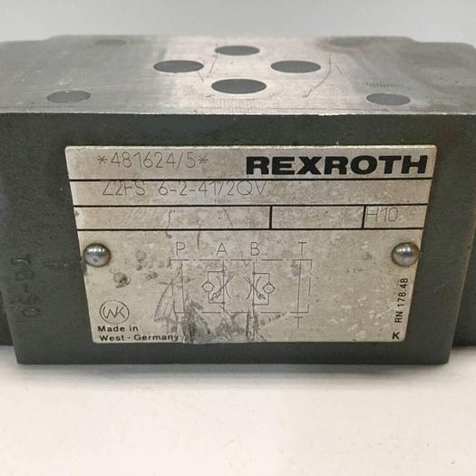 Used REXROTH Hydraulic Valve Z2FS62412QV #97027