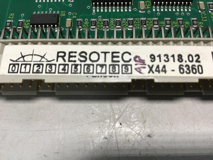 Used RESOTEC Circuit Board 91318.02 #139558