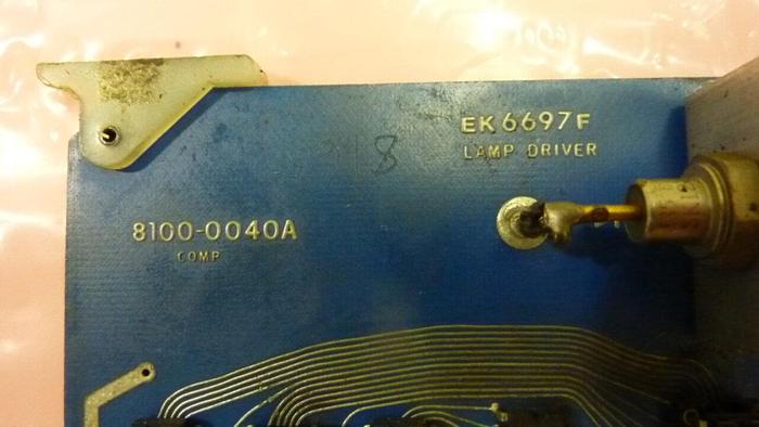 Used COMSTAR Lamp Driver Board EK6697F #42550
