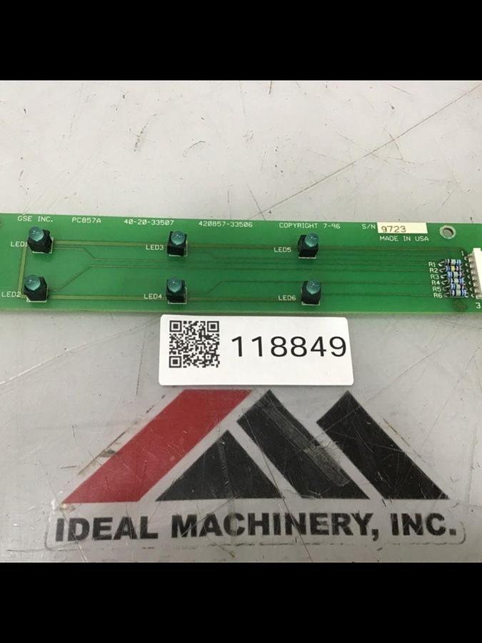 Used NOVATEC Circuit Board 420857-33506 USED