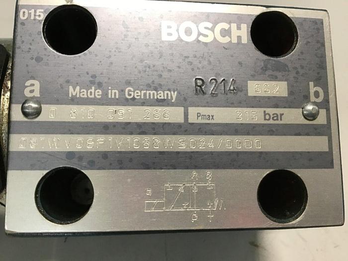 Used BOSCH Valve 0 810 091 266 #134701
