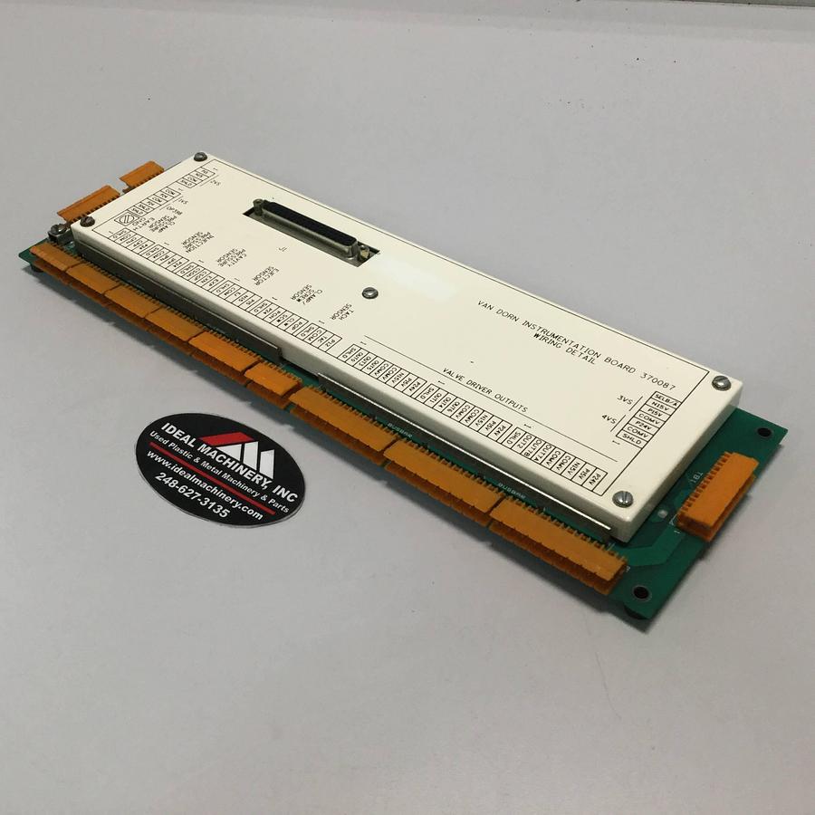 Used VAN DORN Instrumentation Board 370087 USED