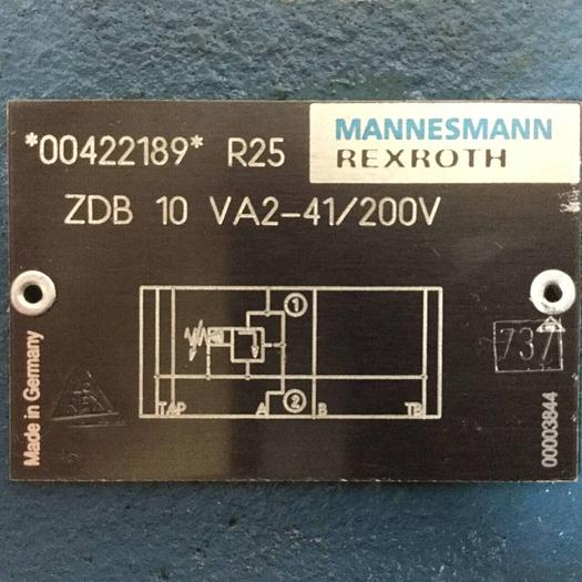 Used REXROTH Valve ZDB10VA241200V #90328