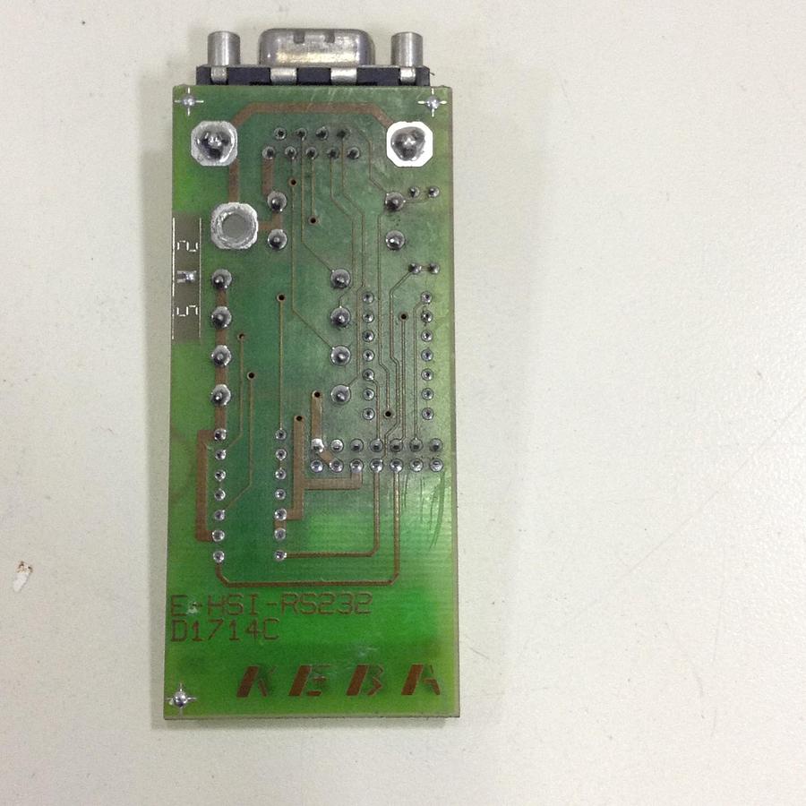 Used KEBA Circuit Board E-HSI-RS232 D1714C USED