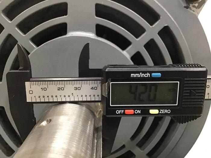 Used MITSUBISHI 20 HP Induction Motor SB-JR 20 HP #127136