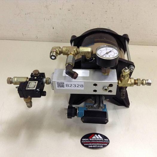 Used LUBRIQUIP TRABON Pump Package E PUMP W/RESV. #82328