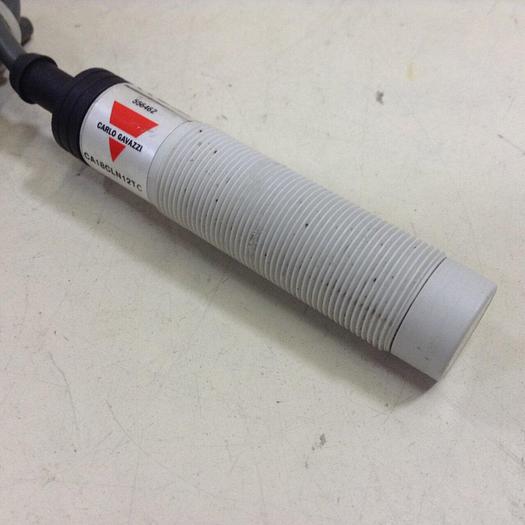 Used CARLO GAVAZZI Proximity Sensor CA18CLN12TC #85892