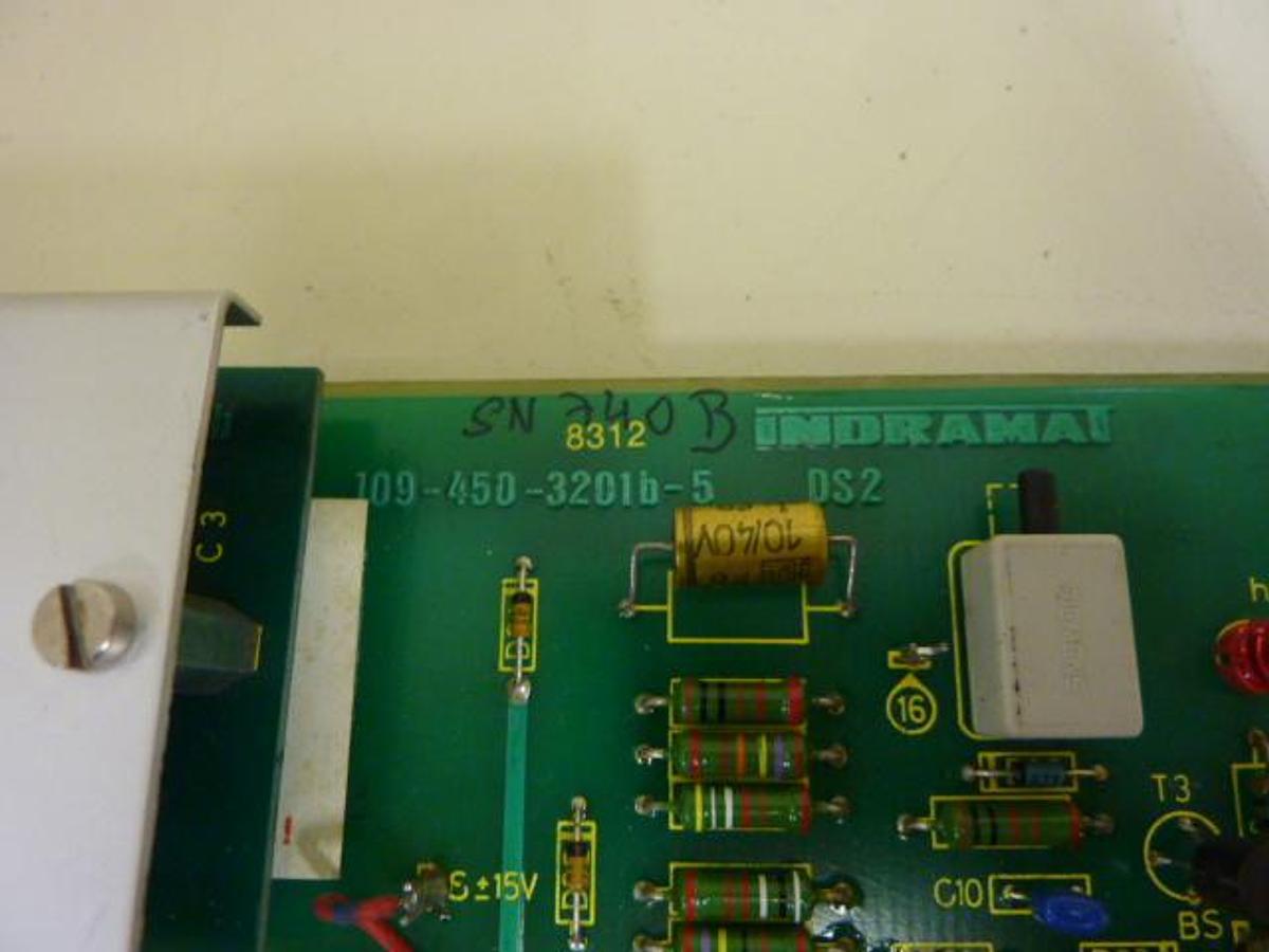 Used INDRAMAT Circuit Board 109-450-3201B-5 Used