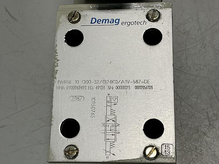 Used DEMAG ERGOTECH 4WRSE 10 Q00-32/G24K0/A1V-587-DE
