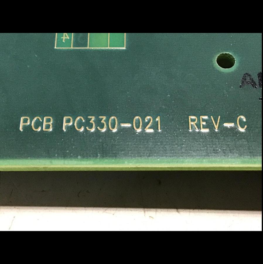 Used VAN DORN Temperature Circuit Board PC330-021 330-021 Used