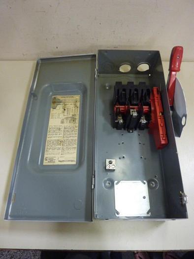 Used SQUARE D Disconnect Switch HU363 SER F1 #66739