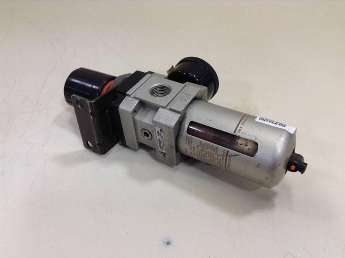 Used SMC Pneumatic Regulator NAW3000-N03 #84133