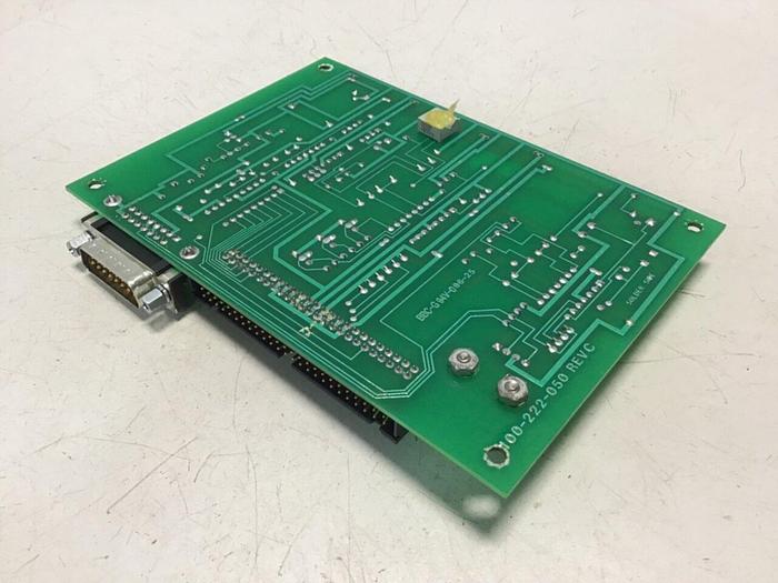 Used BRANSON ULTRASONICS CORP. Circuit Board 100-222-050 #129125
