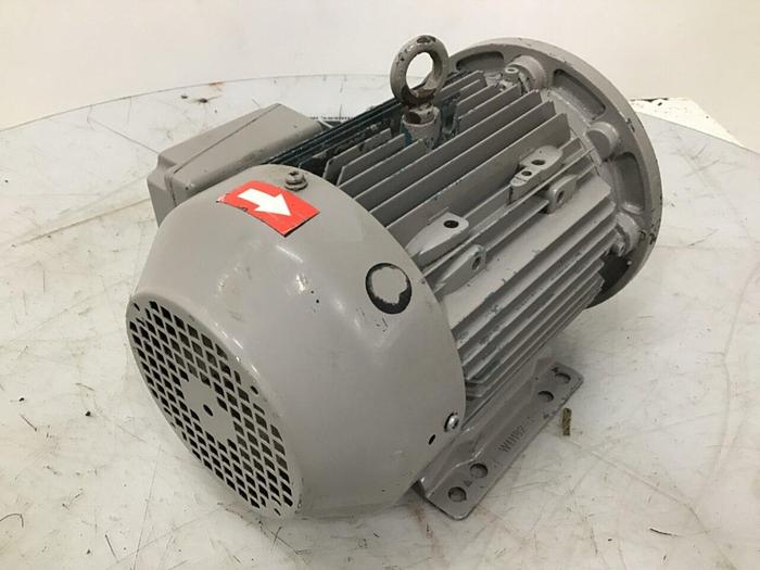Used BROOK CROMPTON 3 HP Motor U-D-182T-SC #138512