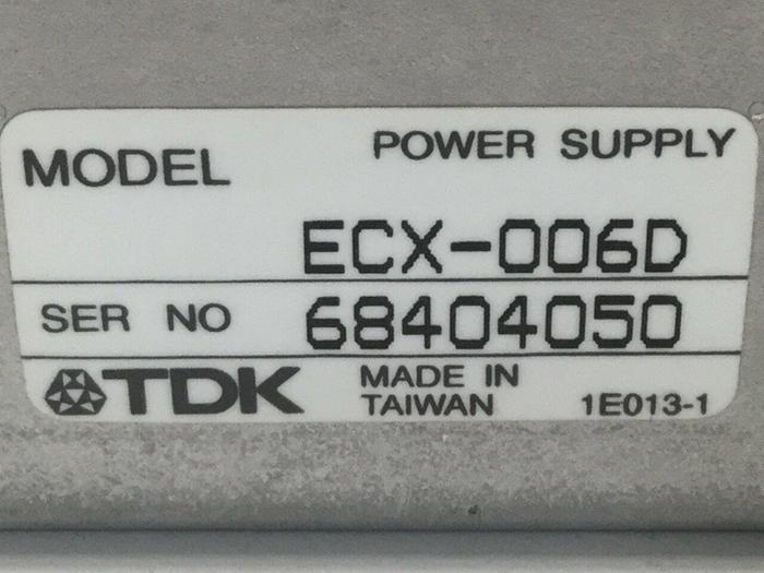 Used TDK Power Supply ECX-006D #105516