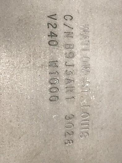 WATLOW 1000 Watt Heater Band B9J3AR1 #123852