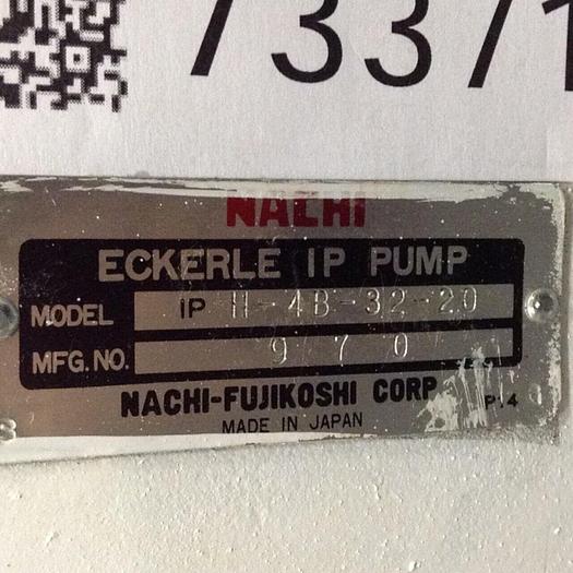 Used NACHI Eckerle IP Pump IPH-4B-32-20 Used