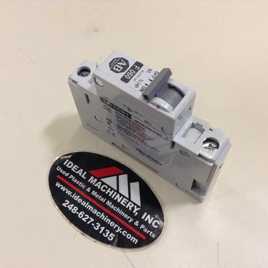 Used ALLEN BRADLEY 6 Amp Circuit Breaker 1492-CB1/F060 SER C #75163