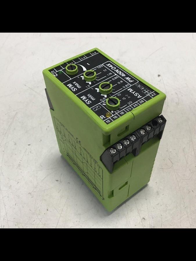 Used TELE Monitoring Relay PW 400V O4X #136814