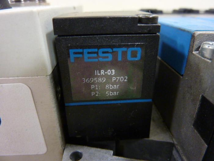 Used FESTO Control Block w/ Valves IFB8-03 #52805