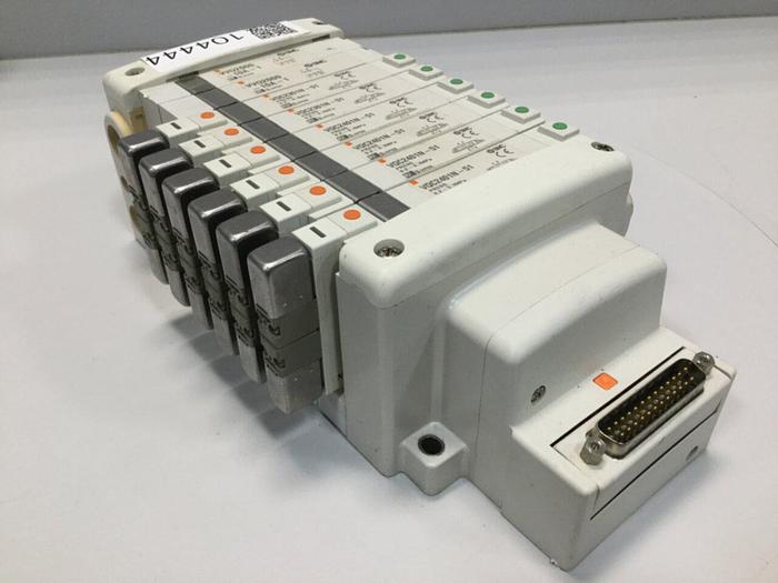 Used SMC Manifold w/ Valves VVQ2000 #104444