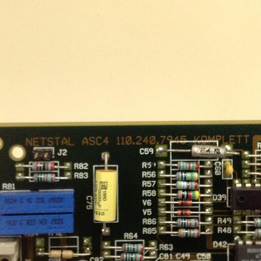 Used NESTAL Circuit Board ASC4 110.240.7945 #77979