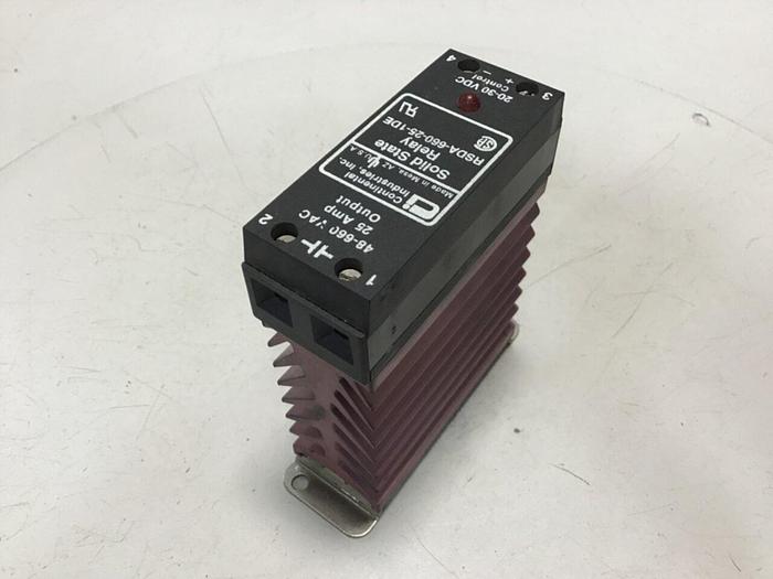 Used CONTINENTAL INDUSTRIES Solid State Relay RSDA-660-25-1DE #134763