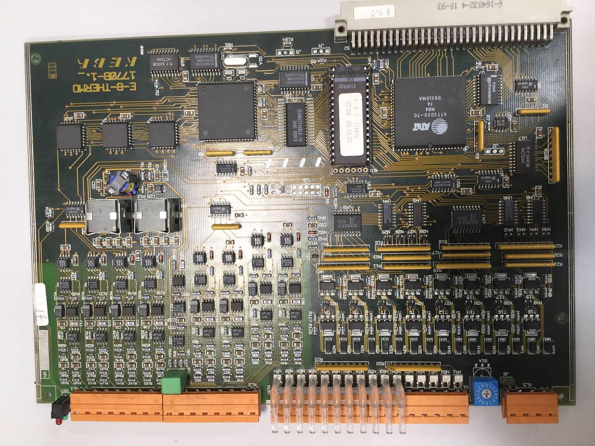 Used KEBA / Engel Circuit Board E-8-THERMO 1770B-1 #93084