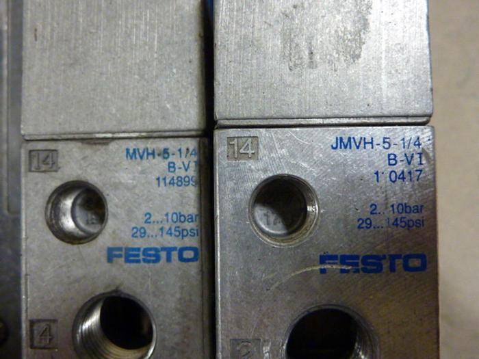 Used FESTO Control Block / Valve Terminal IFB8-02 #52812