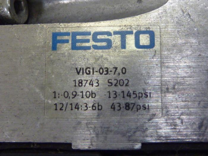 Used FESTO Control Block / Valve Terminal IFB13-03 Used