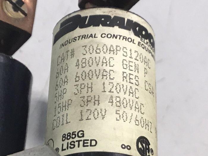 Used DURAKOOL Relay 3060APS120AC USED