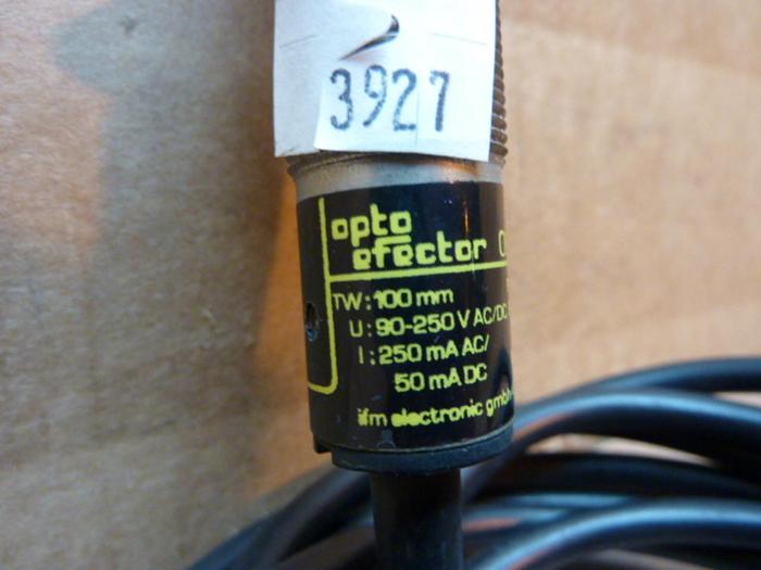 Used OPTO EFECTOR Photelectric Sensor OG0014 #3927 DNL SCRAPPED