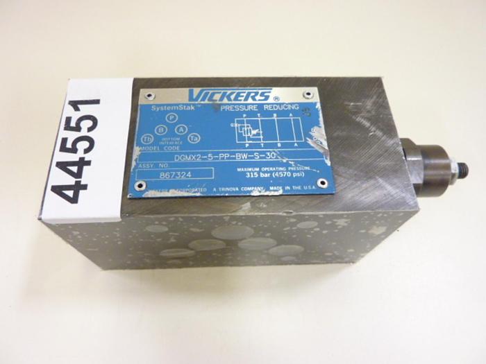 Used VICKERS Pressure Reducing Valve DGMX25PPBWS30 #61723