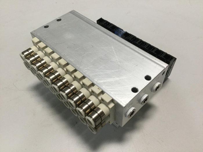 Used KOGANEI Manifold w/ Valves F10M10AJ Used