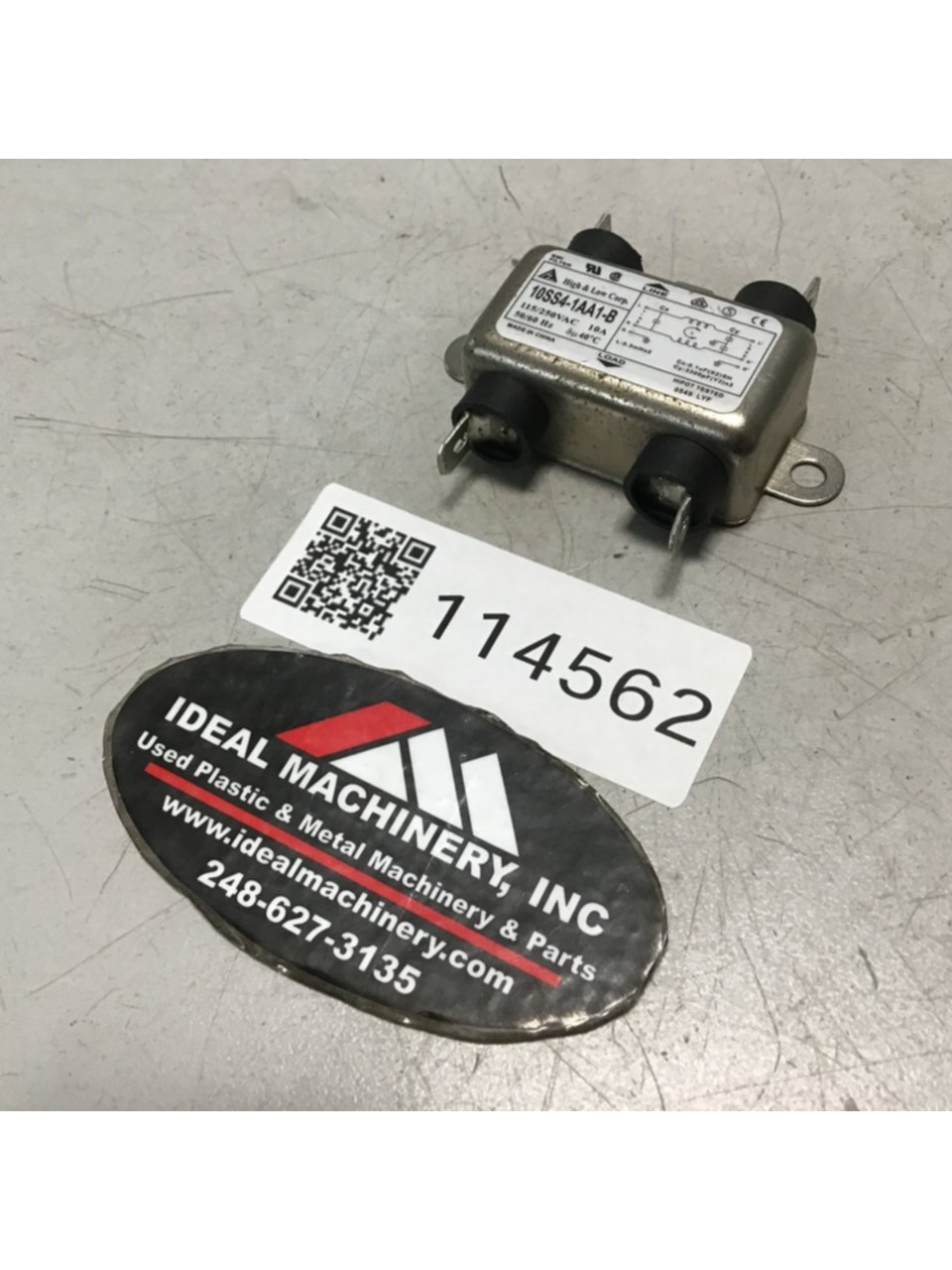 Used EMI Filter 10SS4-1AA1-B USED