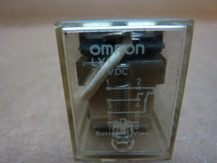 Used OMRON Relay LY1 #27369 DNL SCRAPPED