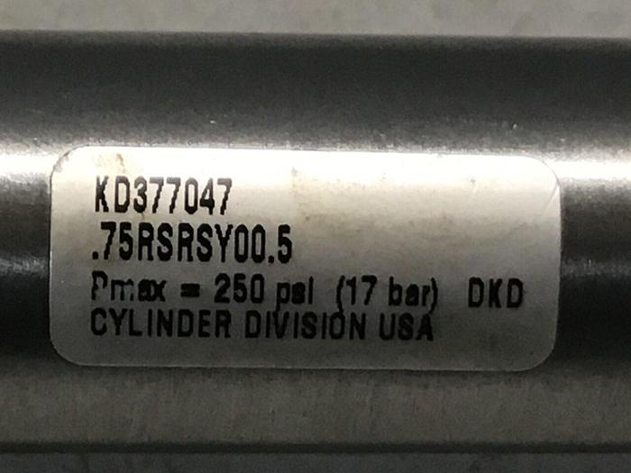 Used SCHRADER BELLOWS Cylinder KD377047 #124741