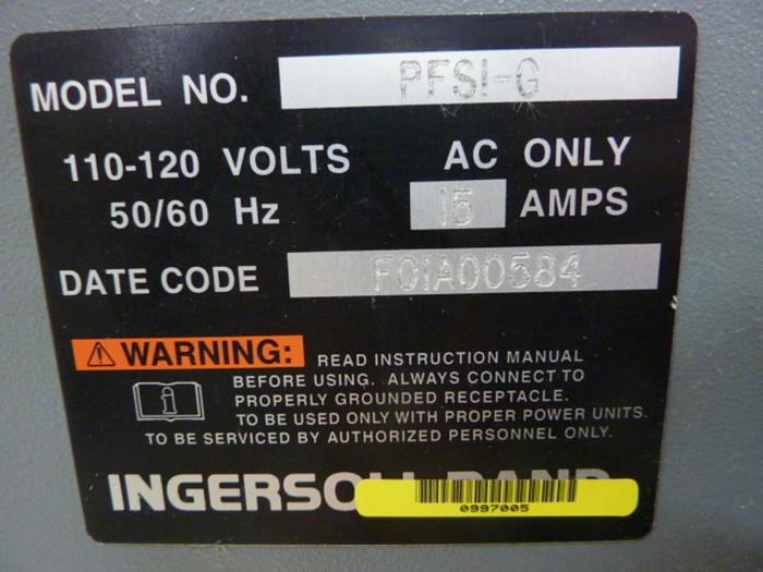 Used INGERSOLL RAND Torque Controller PFSI-G #49624