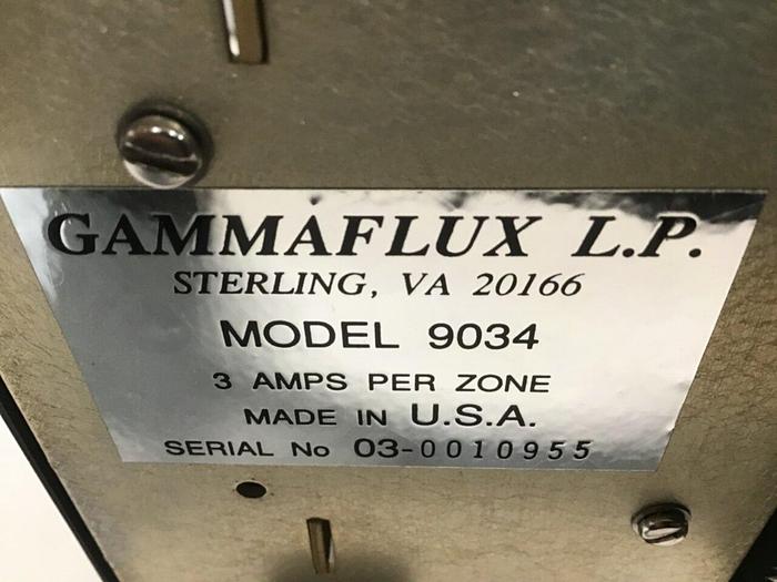 Used GAMMAFLUX Temperature Control 9034 Used