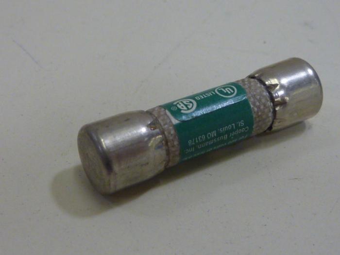 Used TRON / BUSSMANN 5 Amp Fuse FNQ-R-5 #62226